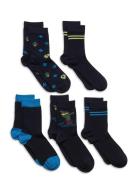 Socks Sockor Strumpor Black Schiesser