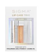 Lip Care Trio Läppglans Smink Multi/patterned SIGMA Beauty