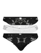 Brief 3 P Brazilian Tanga Flo Lingerie Panties Brazilian Panties Black...
