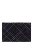 Tica Copenhagen Floormat Polyamide, 60X40 Cm, Lines Design Svart