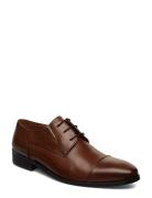 Classic Leather Shoe Shoes Business Laced Shoes Brown Lindbergh