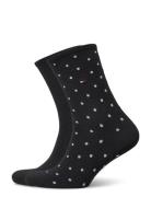 Tommy Hilfiger Th Women Sock Dot 2P Svart