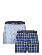 GANT Boxer Shorts 2-Pack Blå