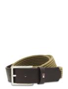 Oliver 3.5 Seasonal Webbing Accessories Belts Braided Belt Green Tommy...