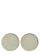 Mette Ditmer Sand Grain Plate, 2-Pack Beige