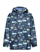 Rain Jacket - Aop Outerwear Rainwear Jackets Multi/patterned CeLaVi