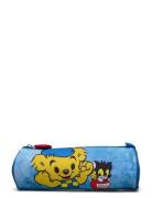 Bamse Bamse Happy Friends Round Pencil Case Blå