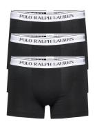 Polo Ralph Lauren Underwear Classic Stretch-Cotton Trunk 3-Pack Svart