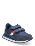 Tommy Hilfiger Flag Low Cut Velcro Sneaker Marinblå