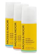 After Workout Deodorant Mixed 3 Pack Deodorant Roll-on Nude MOSS & NOO...