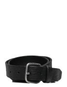 Selected Homme Slhhenry Leather Belt Noos Svart