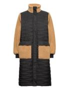 Slfpolly Coat W Kviltad Jacka Multi/patterned Selected Femme