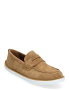 Wagon Loafers Låga Skor Beige Camper