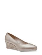 Women Court Sho Sko Wedge Gold Tamaris