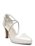 Women Court Sho Shoes Heels Pumps Classic White Tamaris