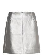Zazaiw Skirt Kort Kjol Silver InWear