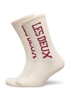 Les Deux Vertigo 2-Pack Rib Socks Underwear Socks Regular Socks Cream ...