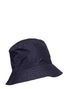 Rain Bucket Hat Accessories Headwear Bucket Hats Blue Becksöndergaard