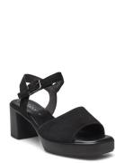 Platform Sandal Sandal Med Klack Black Gabor