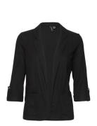 Vero Moda Vmjesmilo 3/4 Loose Blazer Wvn Ga Noos Svart