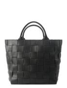 Braided Strap Shopper Black Shopper Väska Black Ceannis