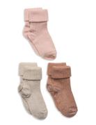 Ida Glitter Socks - 3-Pack Sockor Strumpor Multi/patterned Mp Denmark