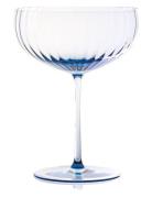 Lyon Cocktail Glass Blue Smoke Home Tableware Glass Cocktail Glass Blu...