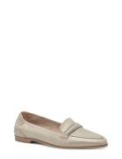 Women Slip-On Loafers Låga Skor Gold Tamaris