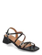 Sandals Sandal Med Klack Black Billi Bi