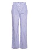 Cleeo Trouser Pyjama Bottom Pyjamasbyxor Mjukisbyxor Blue Etam