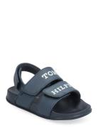 Tommy Hilfiger Velcro Sandal Blå