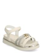 Tommy Hilfiger Velcro Sandal Kräm