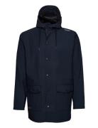Erik M Dull Pu Jacket W-Pro 5000 Outerwear Rainwear Rain Coats Navy We...