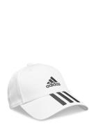 Baseball 3-Stripes Twill Cap Accessories Headwear Caps White Adidas Pe...