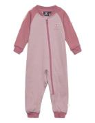 Hmlbello Suit Långärmad Bodysuit Pink Hummel