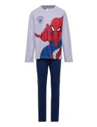 Long Pyjama Pyjamas Set Blue Spider-man