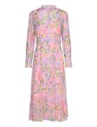 Nukyndall New Dress Maxiklänning Festklänning Pink Nümph