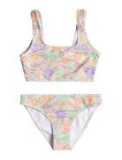 Roxy All About Sol Cropped Set Multi/patterned