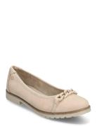 Tamaris Woms Ballerina Beige