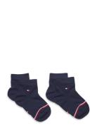 Tommy Hilfiger Th Baby Sock 2P Blå