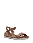 Women Sandals Platta Sandaler Brown Tamaris