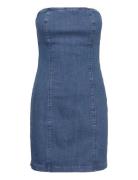 Ivy-Chelsea Tupe Denim Dress Kort Klänning Blue IVY Copenhagen