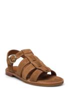 Sandals Platta Sandaler Brown Billi Bi