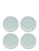 Aida Søholm Solvej Dinner Plate 4 Pcs Blå