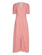 Ellen Long Dress Maxiklänning Festklänning Pink Once Untold