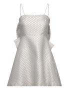 Bow Dress Kort Klänning White MAUD