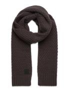 Onscenz Structure Scarf Accessories Scarves Winter Scarves Brown ONLY ...