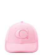 C Cotton Canvas Baseball Hat Accessories Headwear Caps Pink Coach Acce...