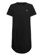 Women Bamboo S/S Night Dress Nattlinne Black URBAN QUEST