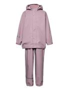 CeLaVi Basic Rainwear Suit -Solid Rosa